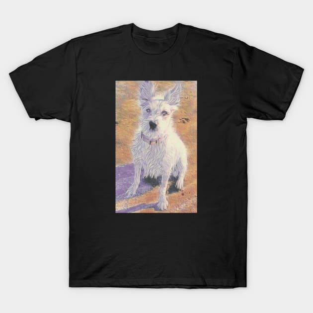 Rescue Dog Scruffy Pal T-Shirt by ReanimatedStore